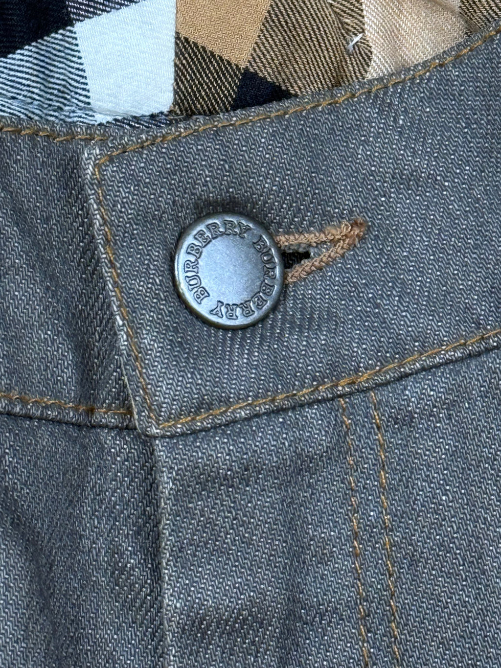 vintage Burberry jeans