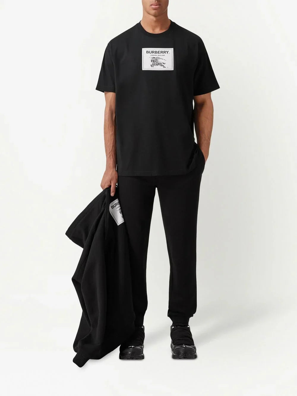 Burberry Prorsum Label Knight T-Shirt Black