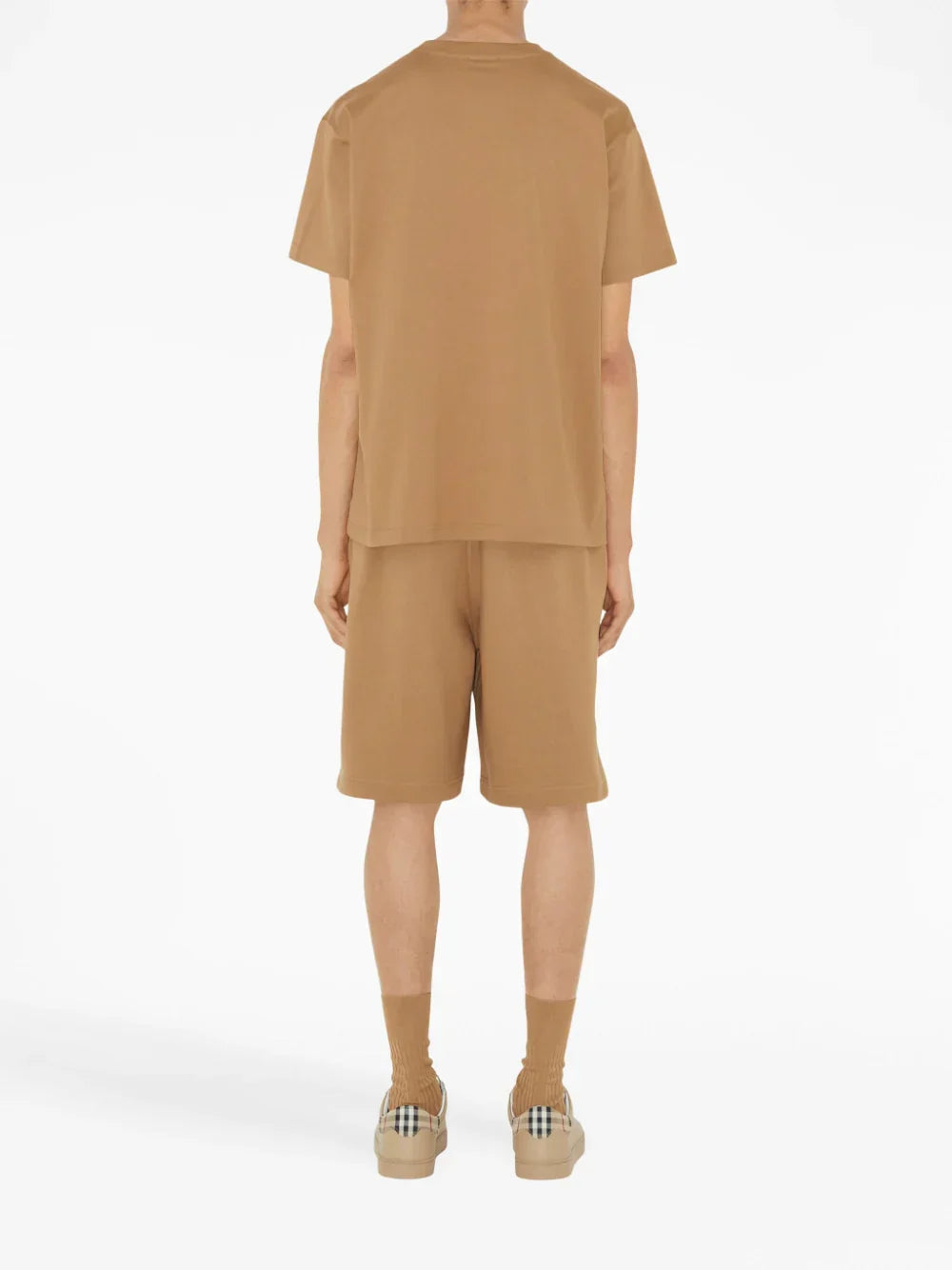 Burberry Tristan Embroidered EKD T-Shirt Brown