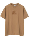 Burberry Tristan Embroidered EKD T-Shirt Brown
