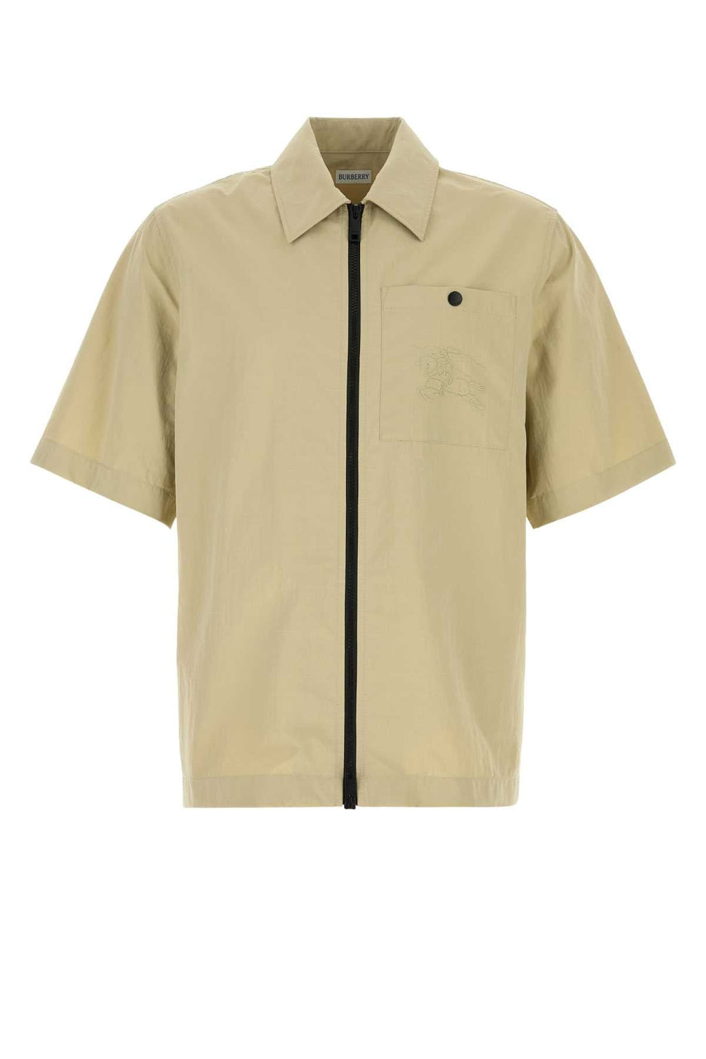 Burberry Men Khaki Nylon Shirt