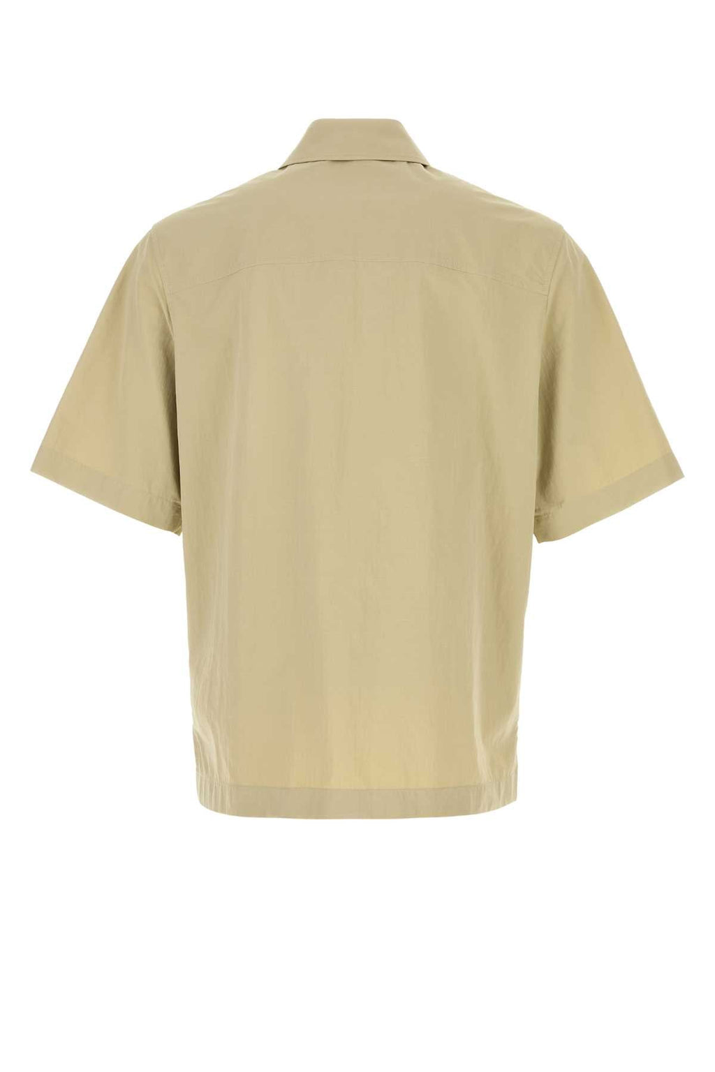 Burberry Men Khaki Nylon Shirt