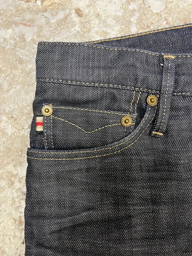 2000s Burberry Raw Denim Jeans