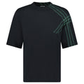 Burberry Check Pattern T-Shirt Black