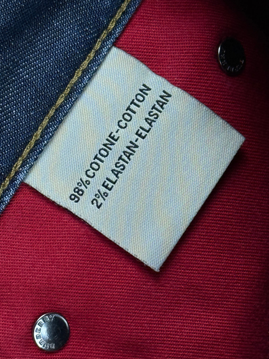 vintage Burberry jeans