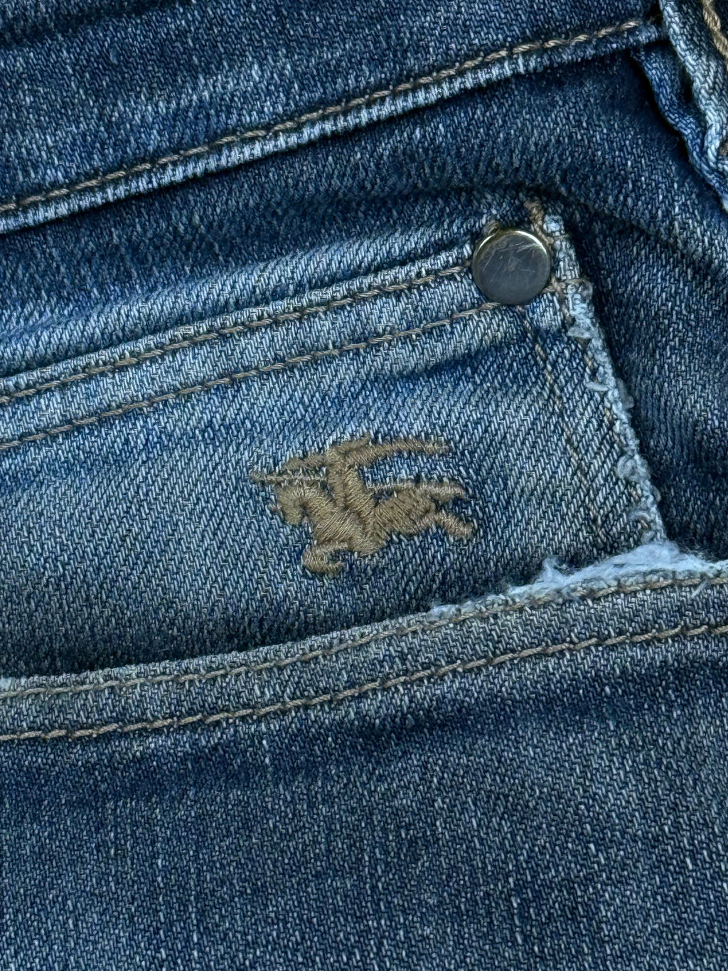 vintage Burberry jeans