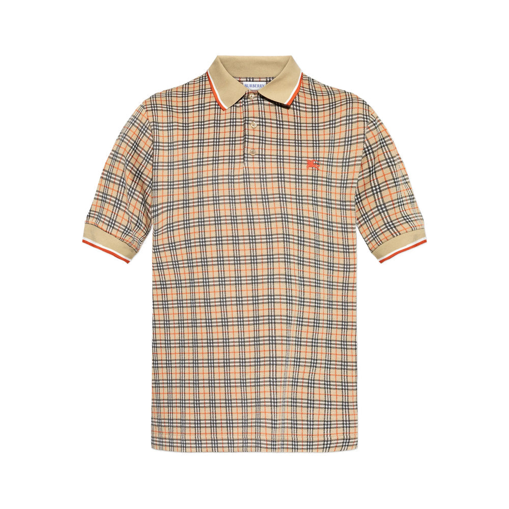 Burberry Neutrals Polo Shirts Men