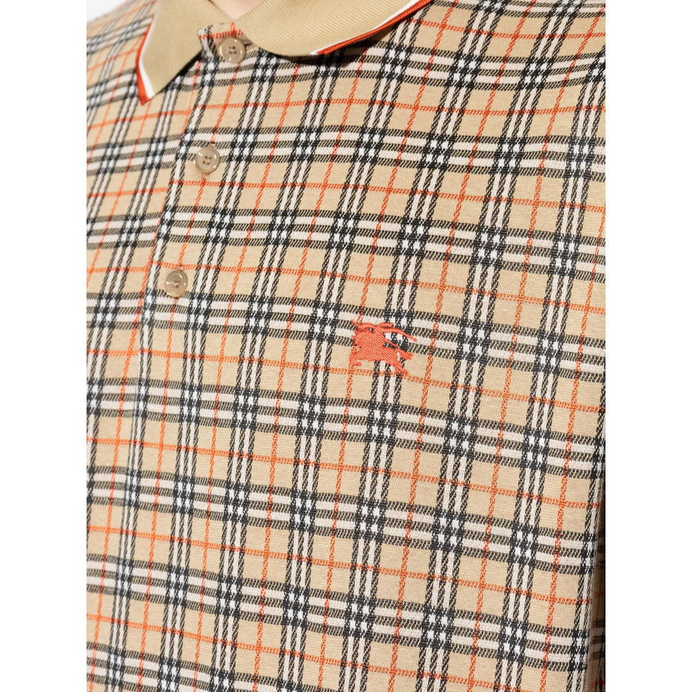 Burberry Neutrals Polo Shirts Men