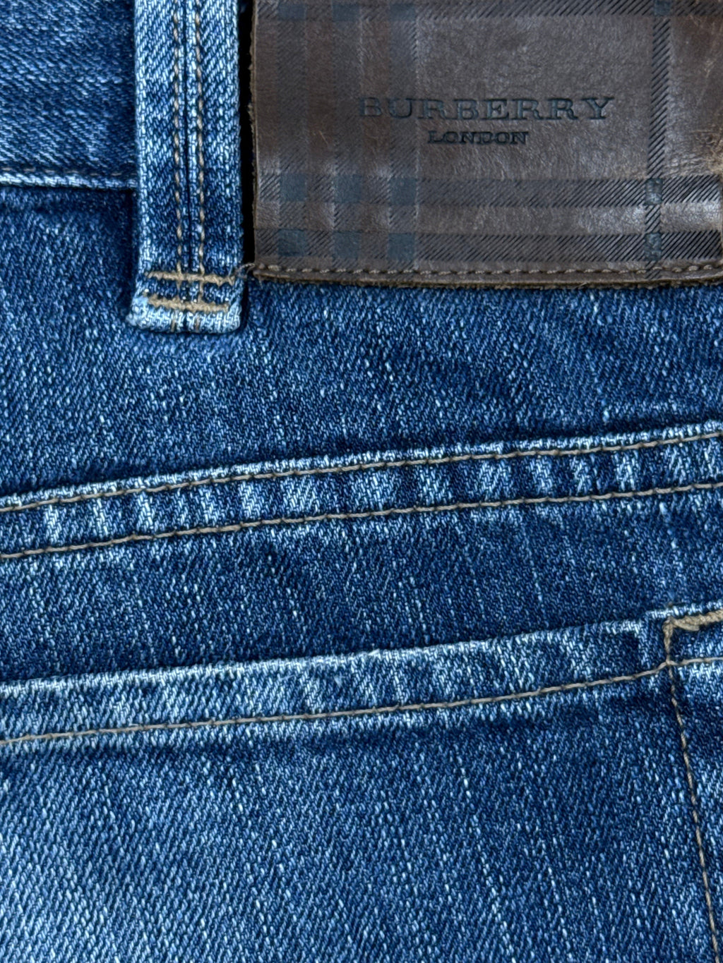 vintage Burberry jeans