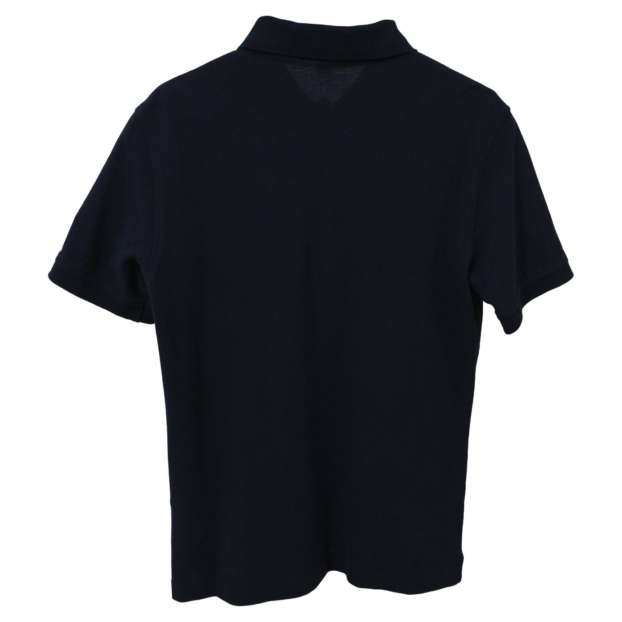 Burberry EKD Logo Polo Shirt in Navy Blue Cotton