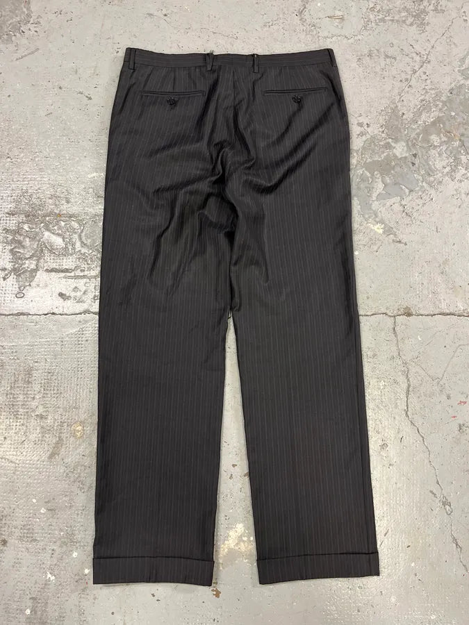 Burberry Black Elegant Pants Suit