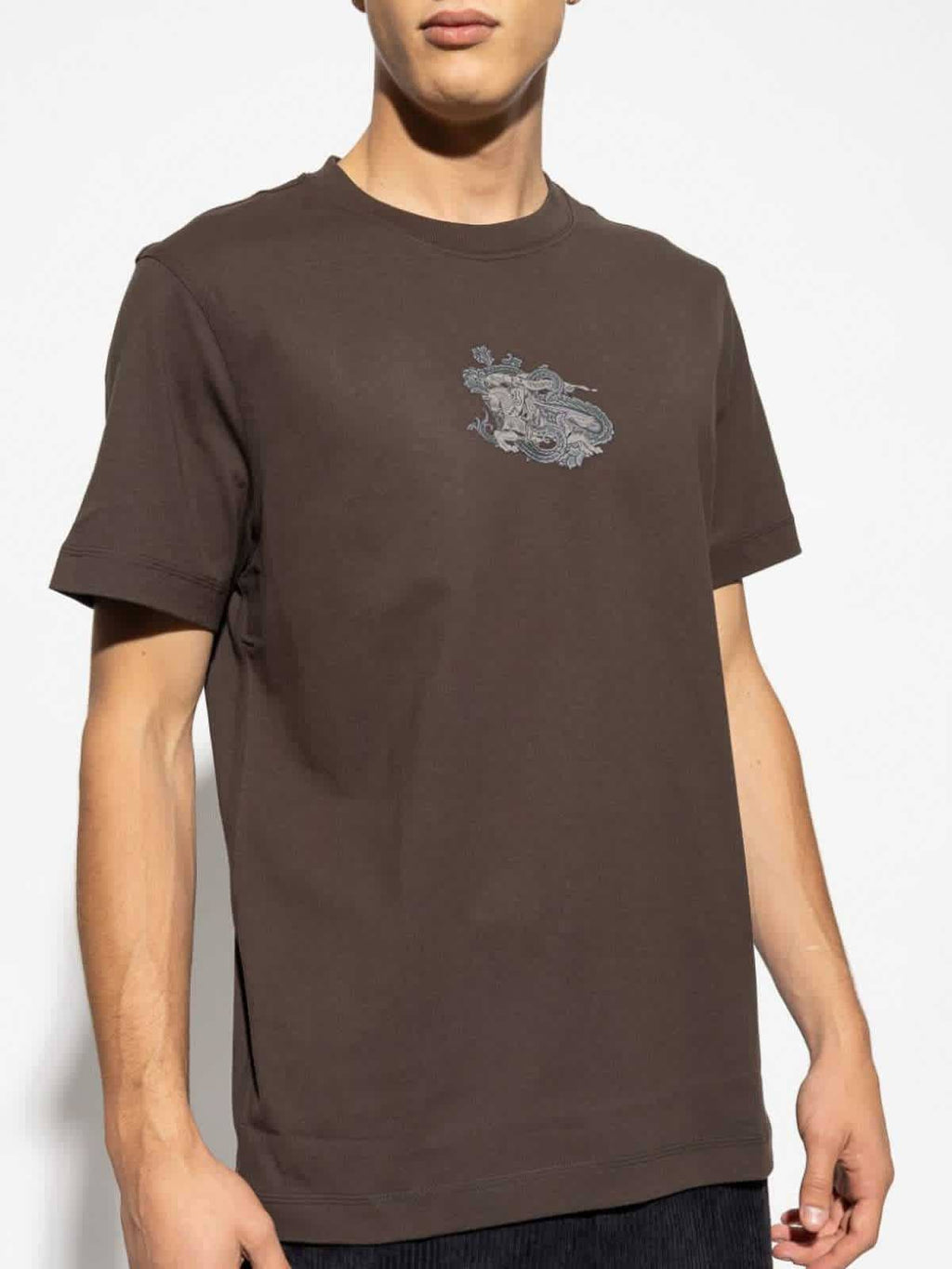 Burberry Paisley EKD Cotton Jersey T-Shirt