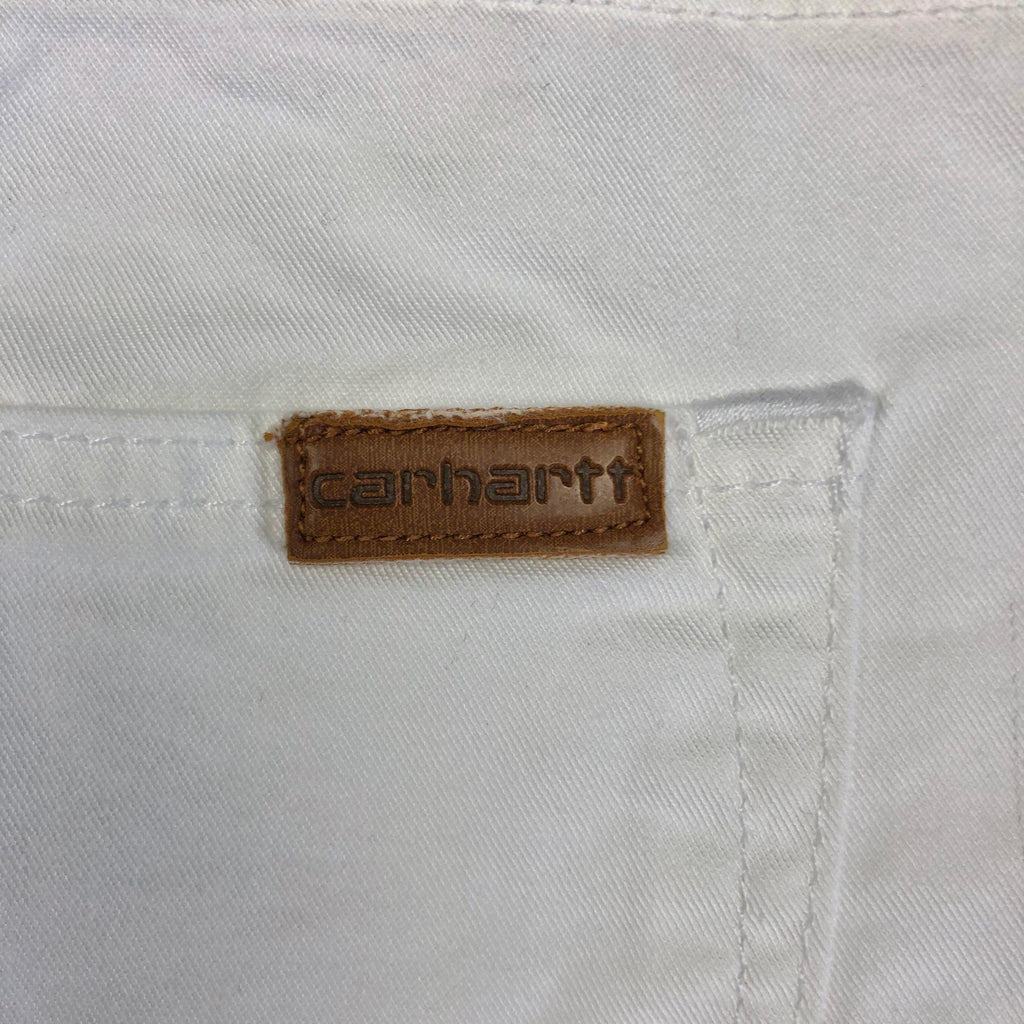 NWT - Carhartt  White Stretch  W'Recess Ankle Pant  - Size 26